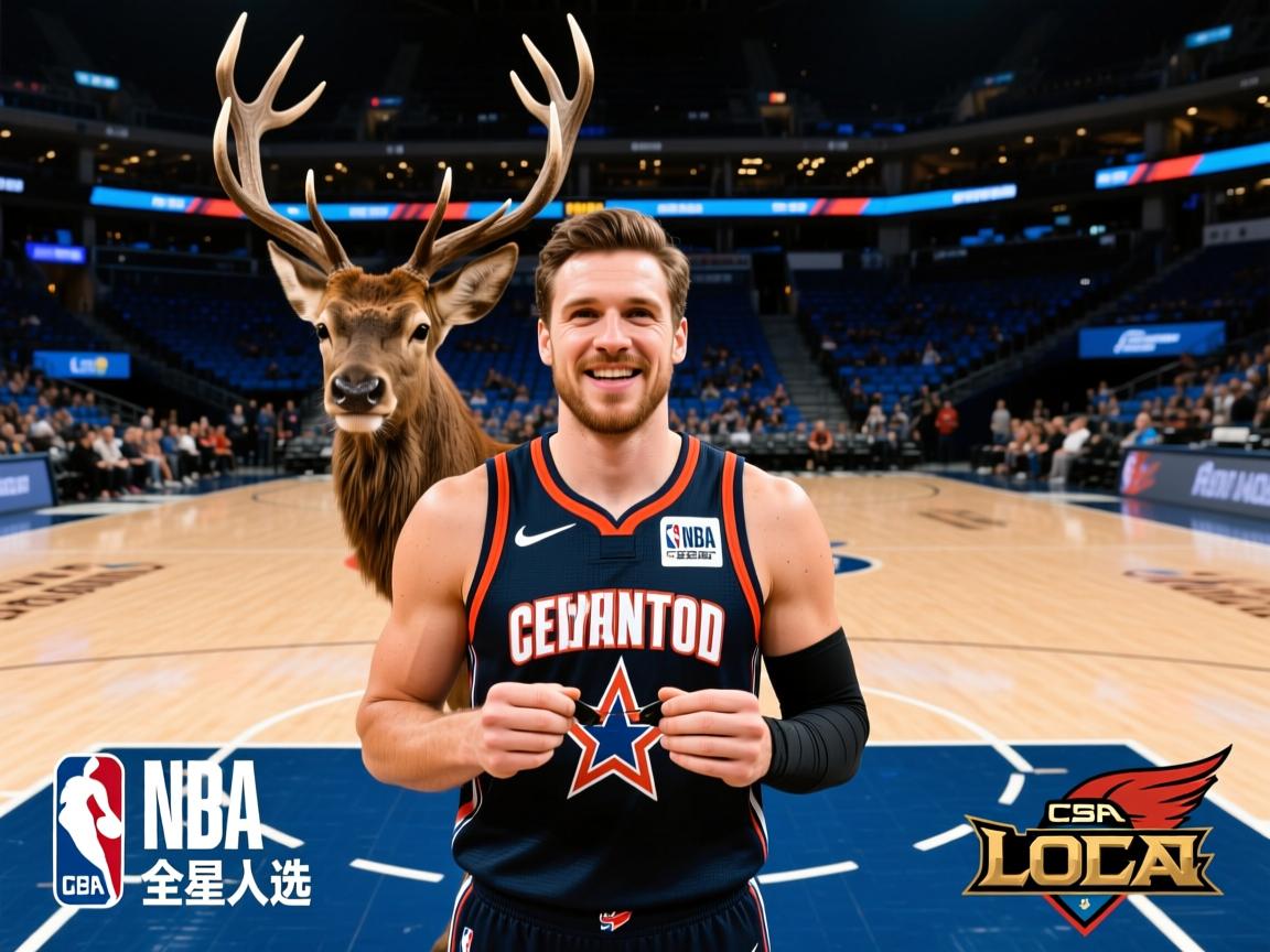 雄鹿球员米德尔顿再度获得全明星入选 第1张